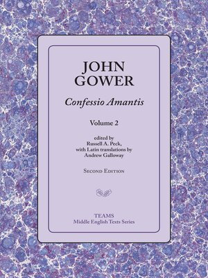 cover image of Confessio Amantis, Volume 2